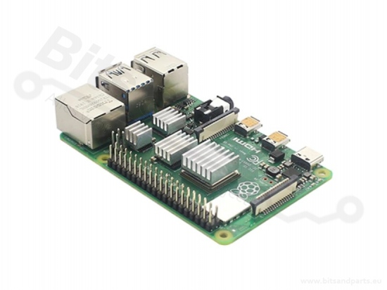 Heatsinkset voor de Raspberry Pi 4 zilver